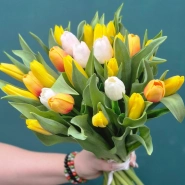 Букет из тюльпанов &laquo;Девичьи грёзы&raquo; 4