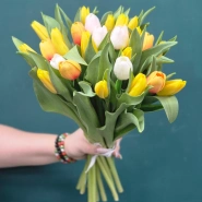 Букет из тюльпанов &laquo;Девичьи грёзы&raquo; 1