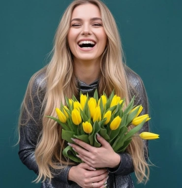 Букет из тюльпанов «Мартовский бум»