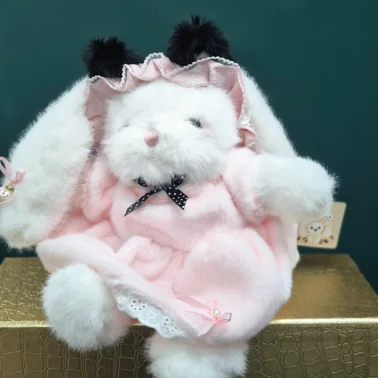 Мягкая игрушка зайка «Лапонька»