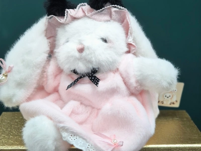 Мягкая игрушка зайка «Лапонька»