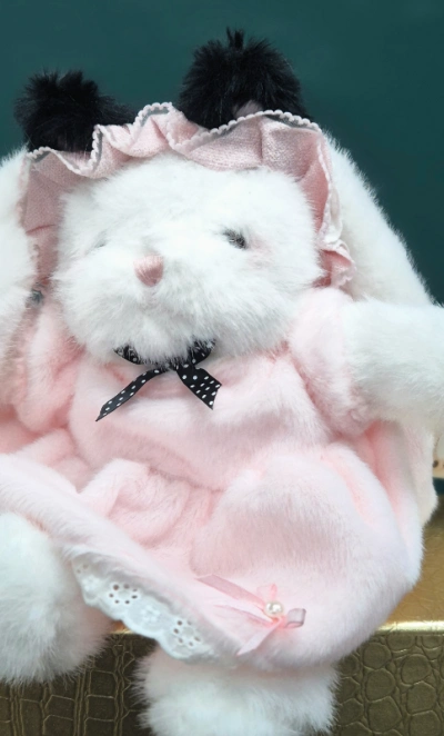 Мягкая игрушка зайка «Лапонька»