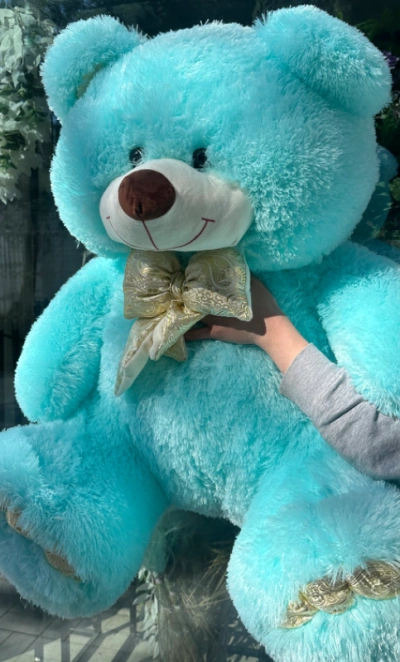 Мягкая игрушка «Голубой медведь»