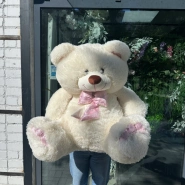 Мягкая игрушка &laquo;Медведь с розовым бантом&raquo; 0