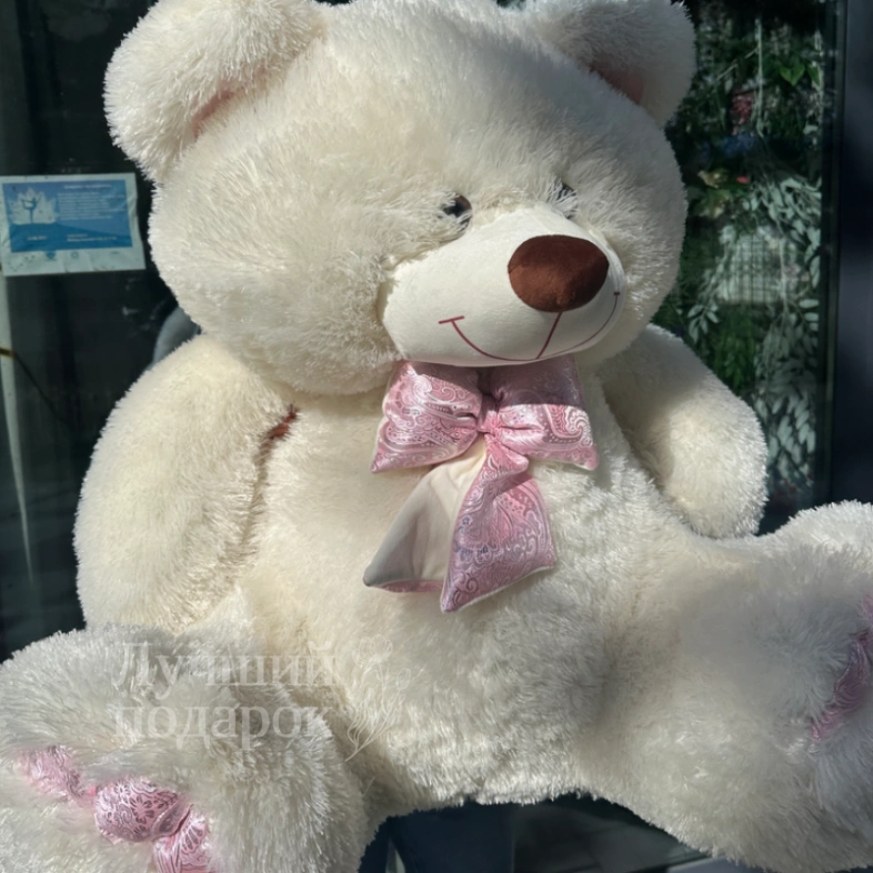 Мягкая игрушка &laquo;Медведь с розовым бантом&raquo;