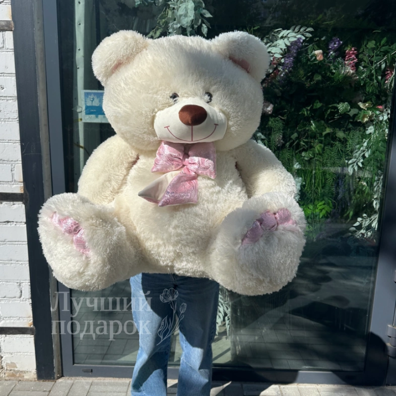 Мягкая игрушка &laquo;Медведь с розовым бантом&raquo;