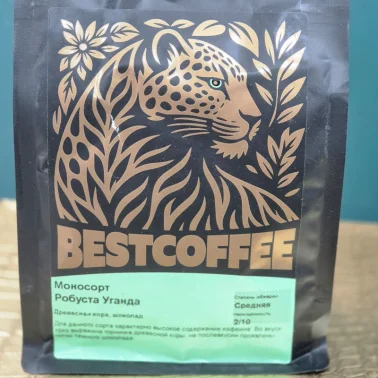 Кофе, зерно моносорт робуста Уганда