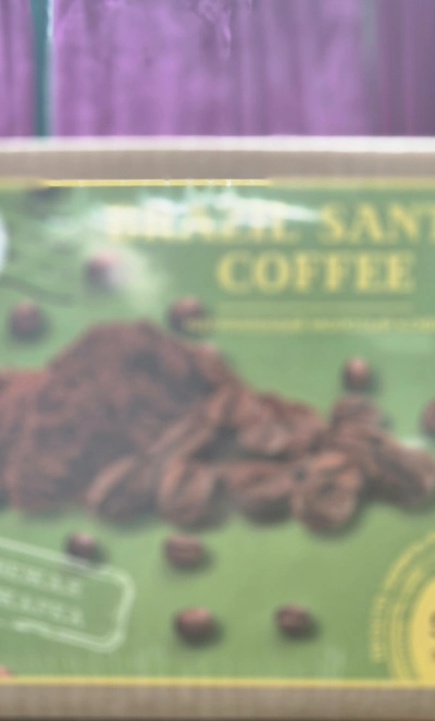 Натуральный молотый кофе Бразилия Сантос 50  эко саше